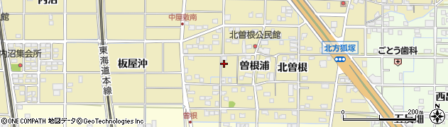 愛知県一宮市北方町北方北曽根103周辺の地図