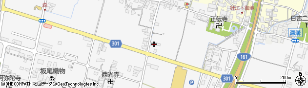 滋賀県高島市新旭町旭111周辺の地図
