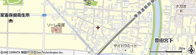 神奈川県平塚市寺田縄221周辺の地図