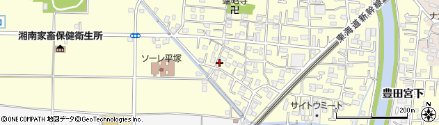 神奈川県平塚市寺田縄214周辺の地図