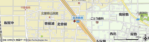 愛知県一宮市北方町北方北曽根67周辺の地図