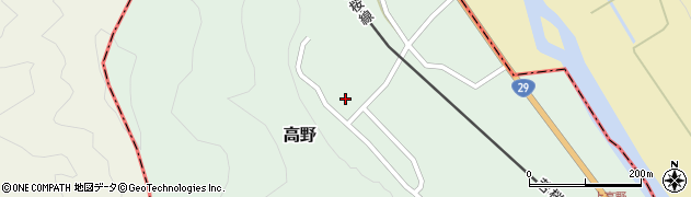 若桜町役場　ふれあい交流センター周辺の地図