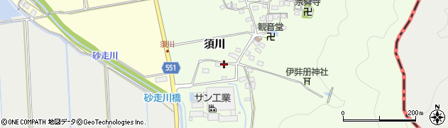 滋賀県米原市須川177周辺の地図