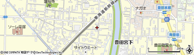 神奈川県平塚市寺田縄104周辺の地図