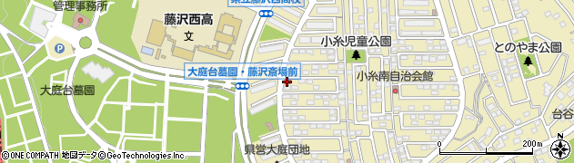大庭台歯科医院周辺の地図