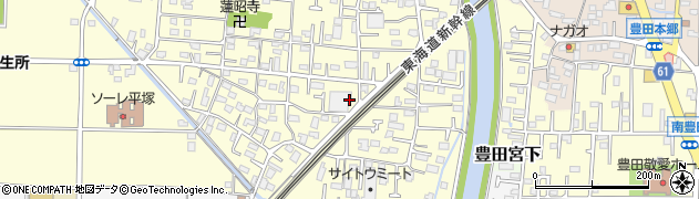 神奈川県平塚市寺田縄140周辺の地図