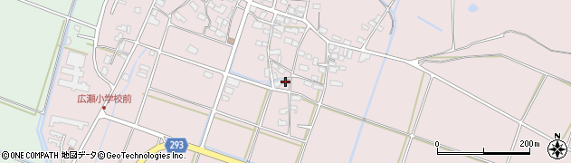 滋賀県高島市安曇川町下古賀1118周辺の地図
