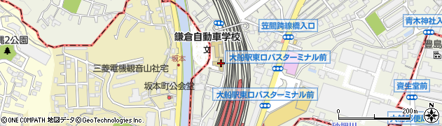 鎌倉自動車学校周辺の地図