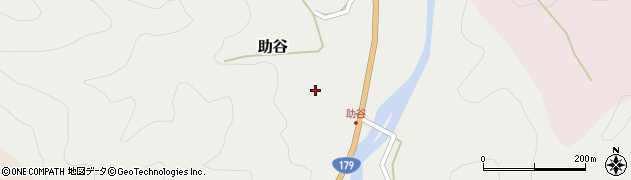 鳥取県東伯郡三朝町助谷491周辺の地図