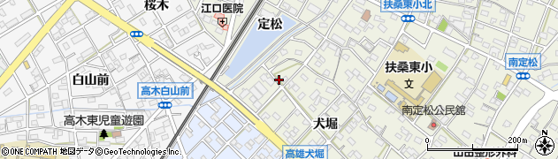 愛知県丹羽郡扶桑町高雄犬堀104周辺の地図