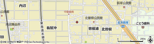 愛知県一宮市北方町北方北曽根10周辺の地図