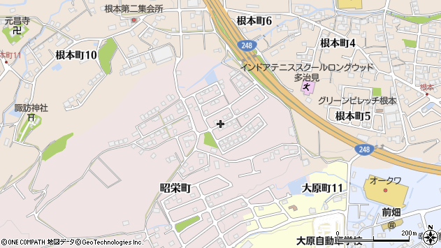 〒507-0076 岐阜県多治見市昭栄町の地図