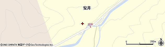 兵庫県養父市安井234周辺の地図