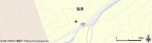 兵庫県養父市安井236周辺の地図
