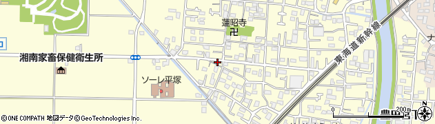 神奈川県平塚市寺田縄1040周辺の地図