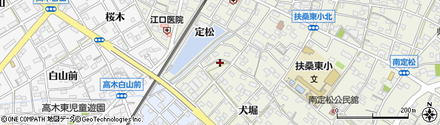 愛知県丹羽郡扶桑町高雄犬堀107周辺の地図