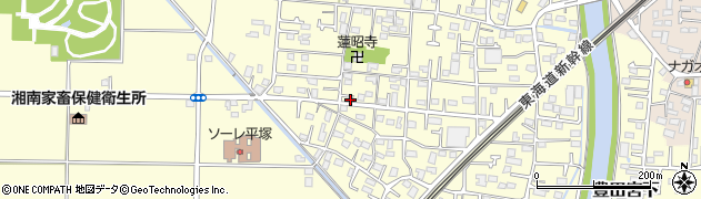 神奈川県平塚市寺田縄207周辺の地図