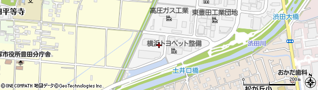 神奈川県平塚市東豊田603周辺の地図