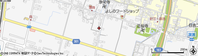 滋賀県高島市新旭町旭188周辺の地図