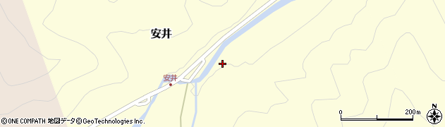 兵庫県養父市安井359周辺の地図