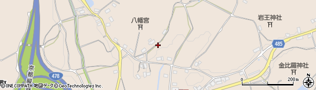 京都府綾部市七百石町久保周辺の地図