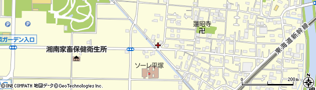 神奈川県平塚市寺田縄863周辺の地図