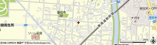 神奈川県平塚市寺田縄148周辺の地図