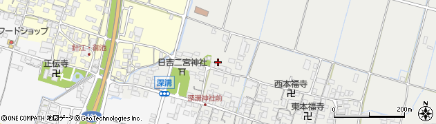 滋賀県高島市新旭町深溝1419周辺の地図