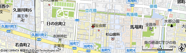 岐阜県大垣市切石町周辺の地図