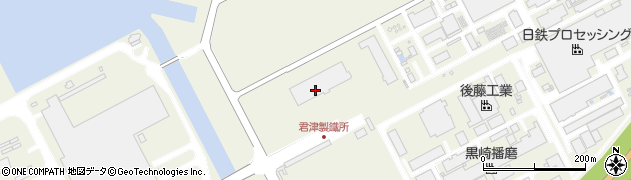 ＮＳユナイテッド内航海運株式会社　君津営業所周辺の地図