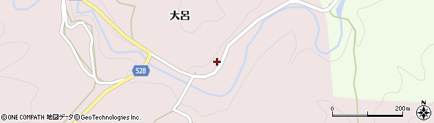 京都府福知山市大呂98周辺の地図