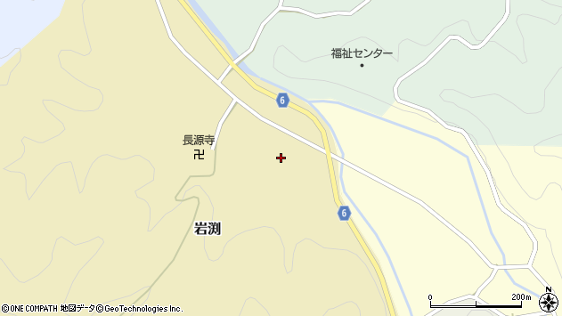 〒680-0537 鳥取県八頭郡八頭町岩淵の地図