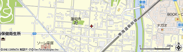 神奈川県平塚市寺田縄154周辺の地図