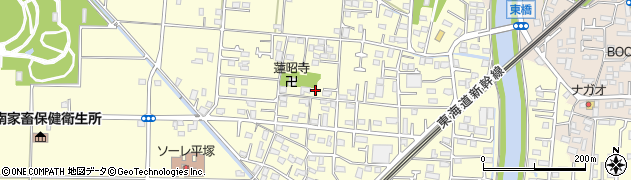 神奈川県平塚市寺田縄189周辺の地図