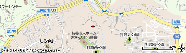 神奈川県鎌倉市城廻267周辺の地図