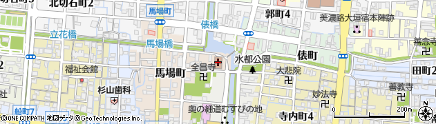 大垣市社会福祉協議会事務局周辺の地図