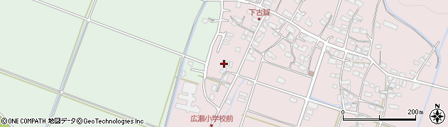 滋賀県高島市安曇川町下古賀1213周辺の地図