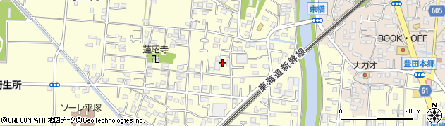 神奈川県平塚市寺田縄160周辺の地図