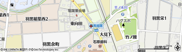 愛知県犬山市羽黒（井ノ尻）周辺の地図