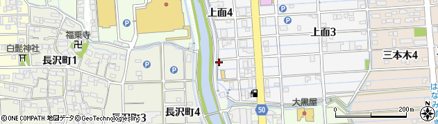 東中之江川周辺の地図