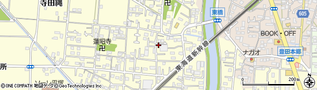 神奈川県平塚市寺田縄124周辺の地図