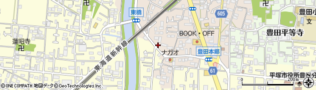 神奈川県平塚市豊田本郷1696周辺の地図