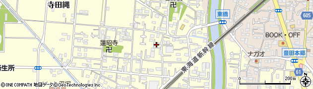 神奈川県平塚市寺田縄161周辺の地図