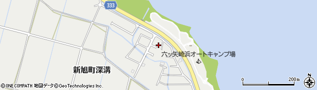滋賀県高島市新旭町深溝1474周辺の地図