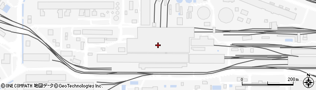 山九株式会社　君津支店化学サブセンター周辺の地図