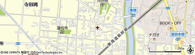 神奈川県平塚市寺田縄122周辺の地図