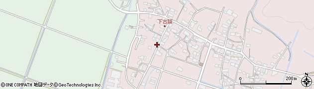 滋賀県高島市安曇川町下古賀1240周辺の地図