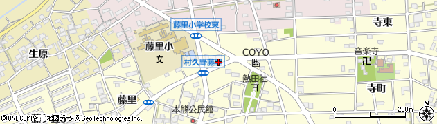 愛知県江南市村久野町宮出15周辺の地図
