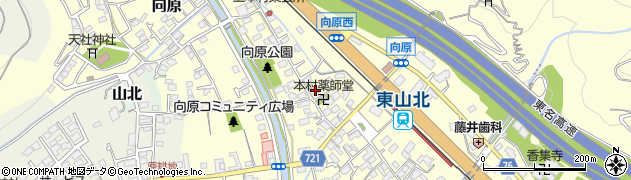 神奈川県足柄上郡山北町向原1887周辺の地図