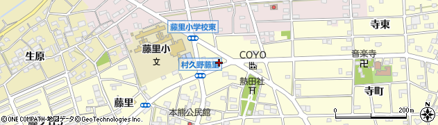 愛知県江南市村久野町宮出14周辺の地図